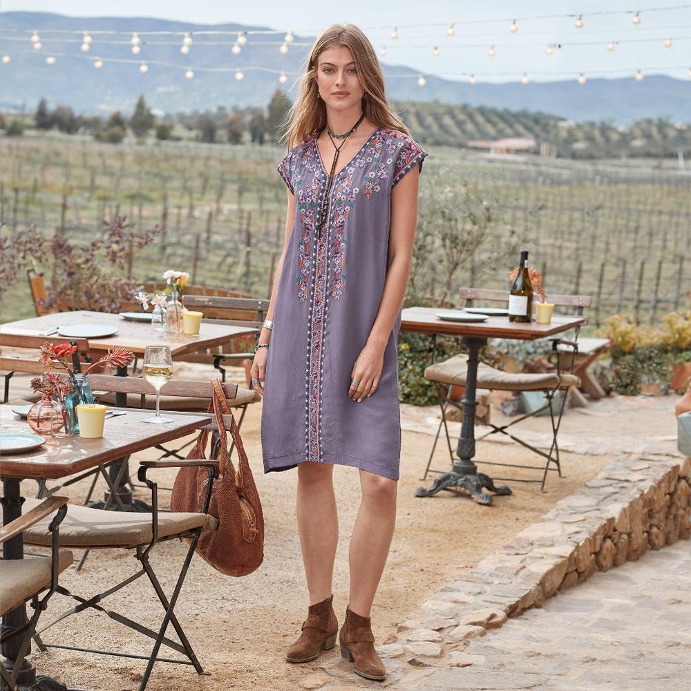 Sundance Ayla Embroidered Dress